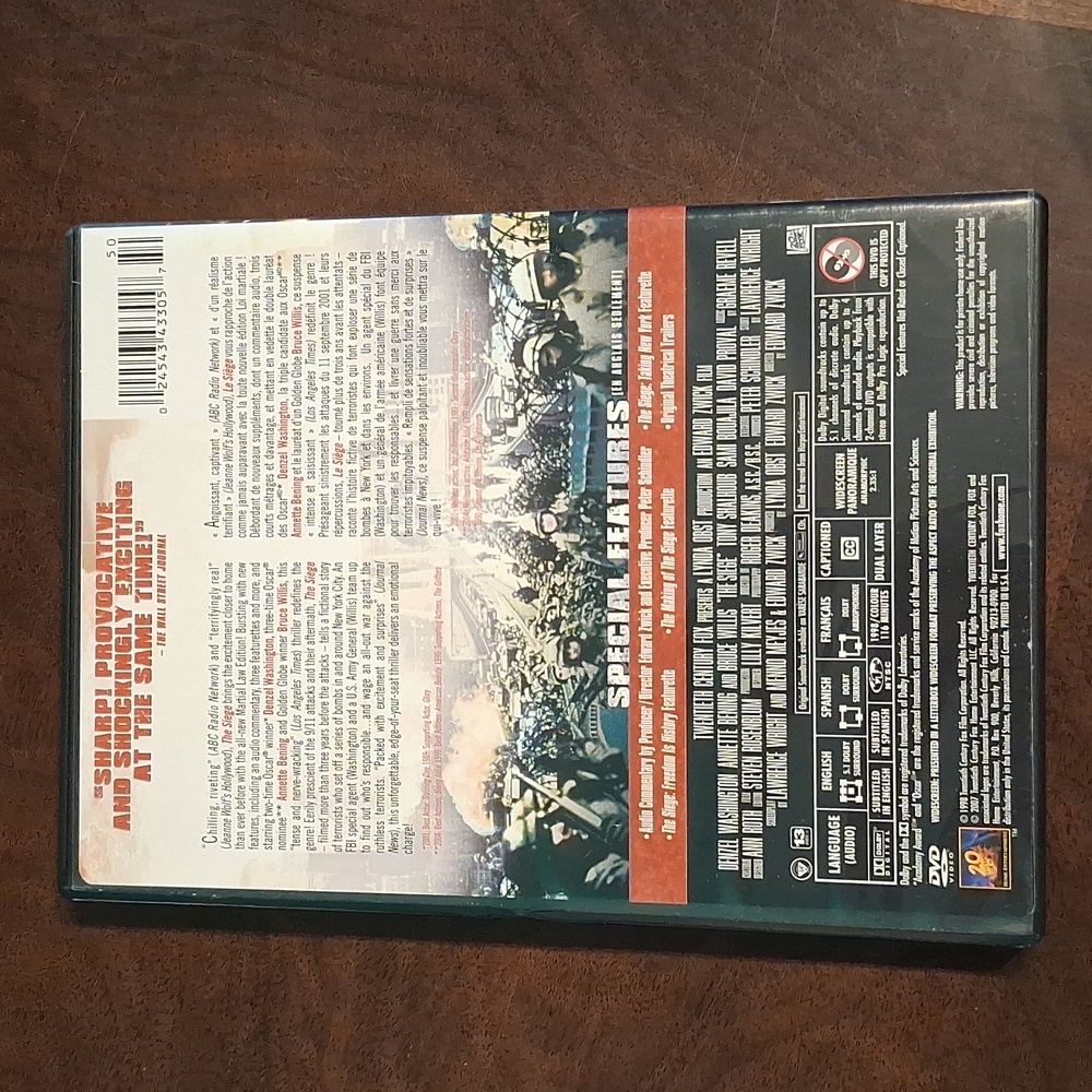 The Siege DVD - Picture 2 of 4